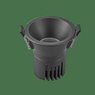 Светильник MS-FLOW-BUILT-R85-12W Day4000 (BK, 38 deg, 230V) (Arlight, IP20 Металл, 5 лет)