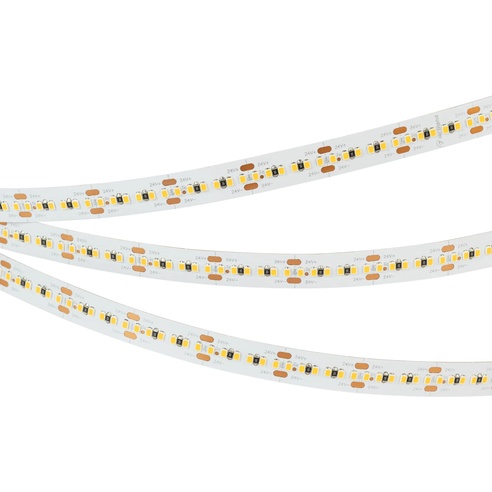 Лента светодиодная MICROLED-5000HP 24V Warm2700 10mm (2216, 300 LED/m, LUX) (Arlight, 21.6 Вт/м, IP20)