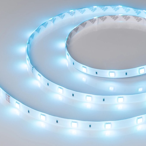 Лента светодиодная герметичная RTW-SE-B30-10mm 24V RGB (7.2 W/m, IP65, 5060, 5m) (Arlight, 7.2 Вт/м, IP65)