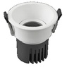Светильник MS-FLOW-BUILT-R85-6W Warm3000 (WH, 55 deg, 230V) (Arlight, IP20 Металл, 5 лет)