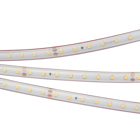 Лента светодиодная RTW 2-5000PS-50m 24V White6000 (2835, 80 LED/m, LUX) (Arlight, 6 Вт/м, IP67)