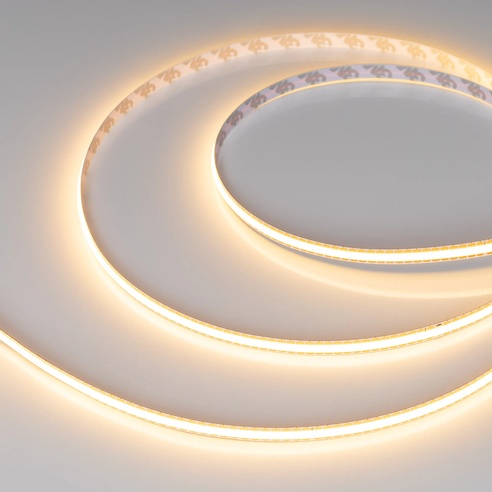 Лента светодиодная COB-X544-8mm 24V Warm2700 (11 W/m, IP20, 5m, FreeCut) (Arlight, Свободная резка)