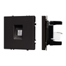 Механизм компьютерной розетки SCT-NOBE-MPC1-SFPL-BK (RJ-45, CAT6) (Arlight, -)