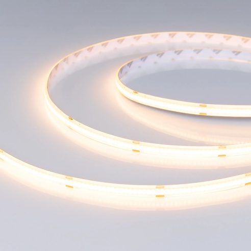 Лента герметичная COB-SE-X378-8mm 24V Warm2700 (11 W/m, IP65, 5m) (Arlight, -)