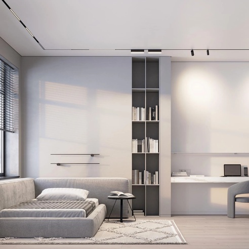 Светильник MAG-ORIENT-DOTS-L465-16W Day4000-MIX (BK, 24 deg, 48V, DALI) (Arlight, IP20 Металл, 5 лет)