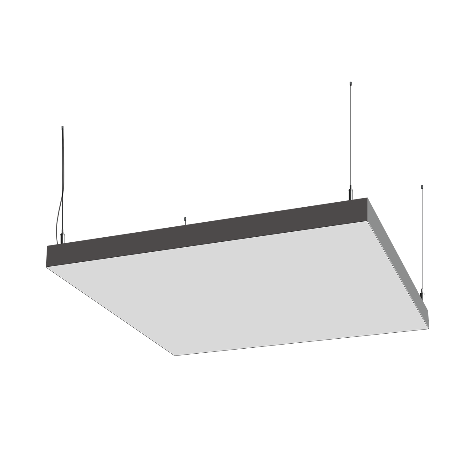Cветодиодный фигурный светильник MS-BOX Квадрат 1600mm 320W 3000/4000/6000K - изображение товара