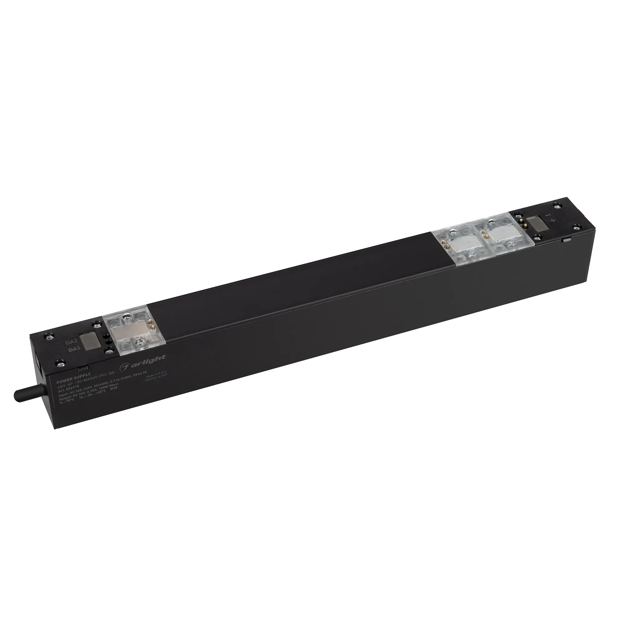 Блок питания ARV-SP-150-MAG45-PFC-BK (24V, 6.25A, 150W) (Arlight, IP20 Пластик, 5 лет) - изображение товара