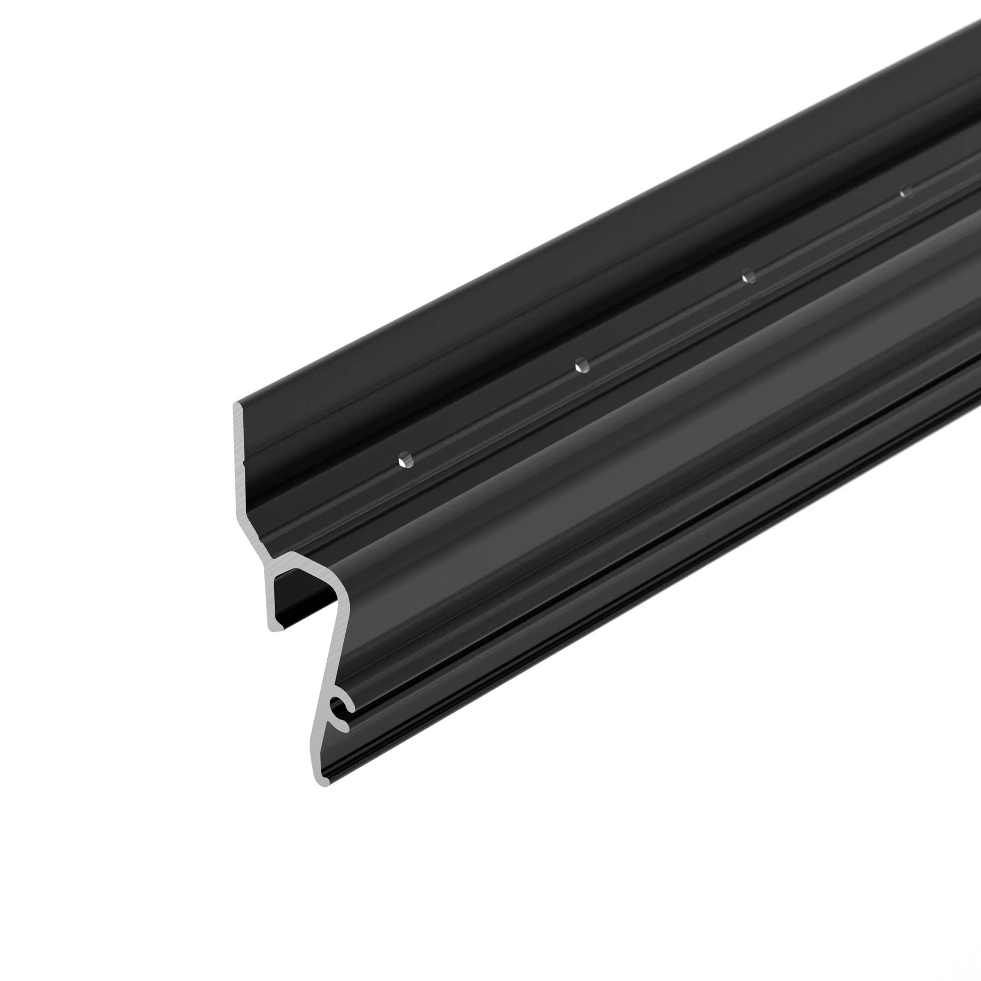 Профиль STRETCH-SHADOW-TECH-VENT-2000 BLACK (A2-DELTA) (Arlight, Алюминий) - изображение товара
