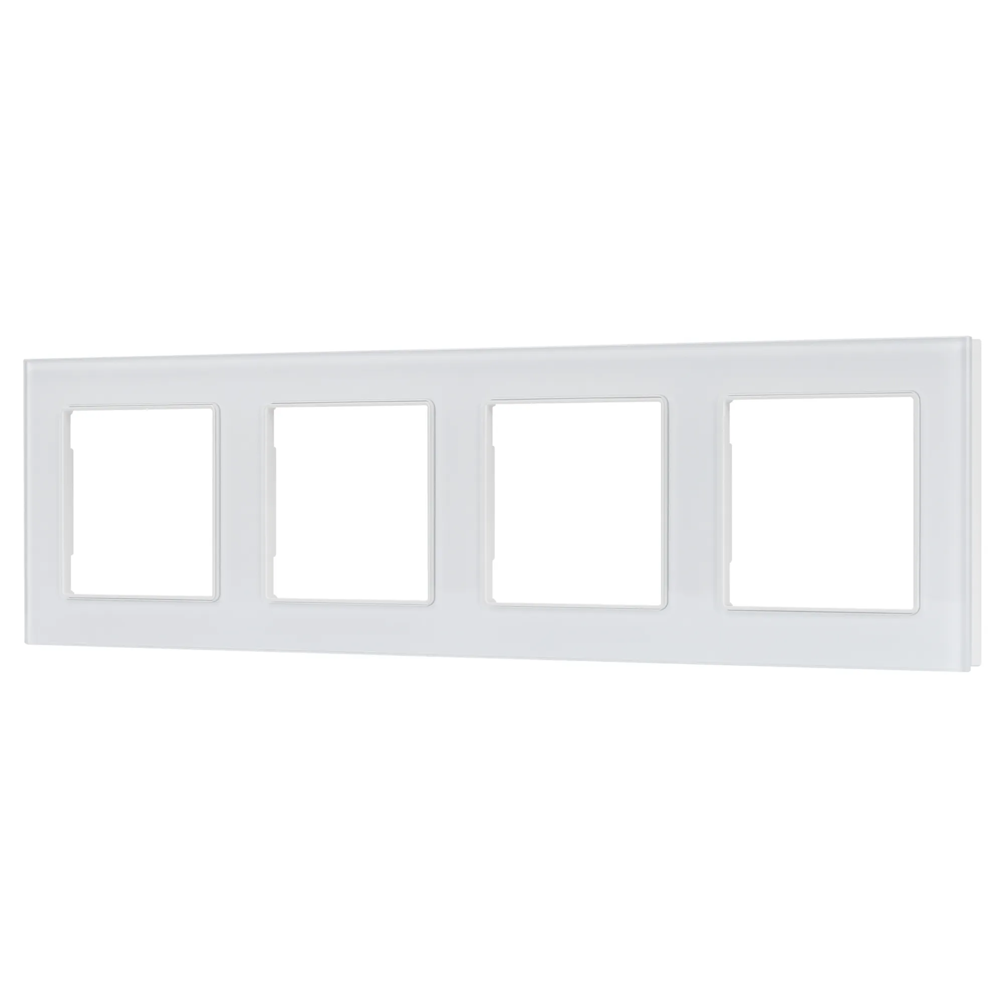 Рамка стеклянная FRM-GLARE-GS-4-WH (Arlight, -) - изображение товара
