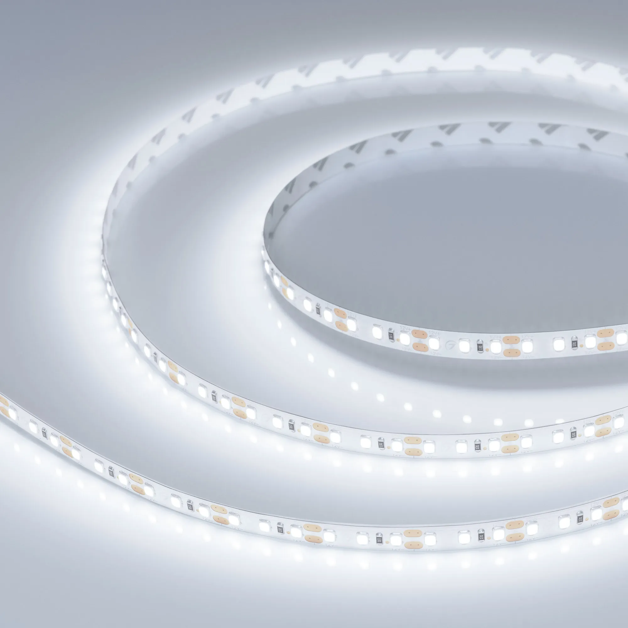 Лента светодиодная RT-A120-8mm 12V Cool 8K (14.4 W/m, IP20, 2835, 5m) (Arlight, Открытый) - изображение товара
