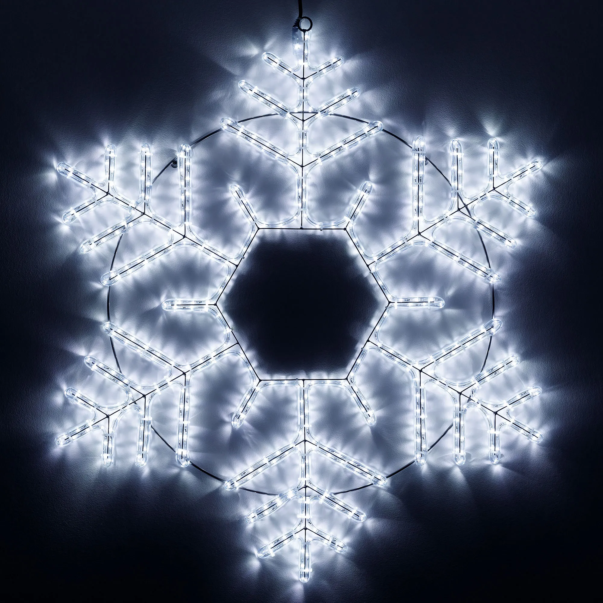 Фигура ARD-SNOWFLAKE-M10-1000x900-504LED White (230V, 31W) (Ardecoled, IP65) - изображение товара