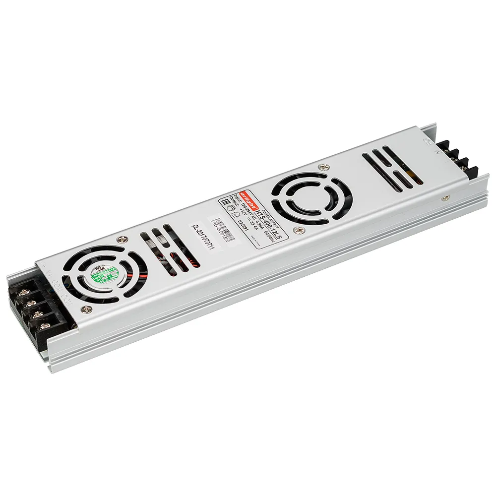 Блок питания HTS-400-12-LS (12V, 33.4A, 400W) (Arlight, IP20 Сетка, 3 года) - изображение товара