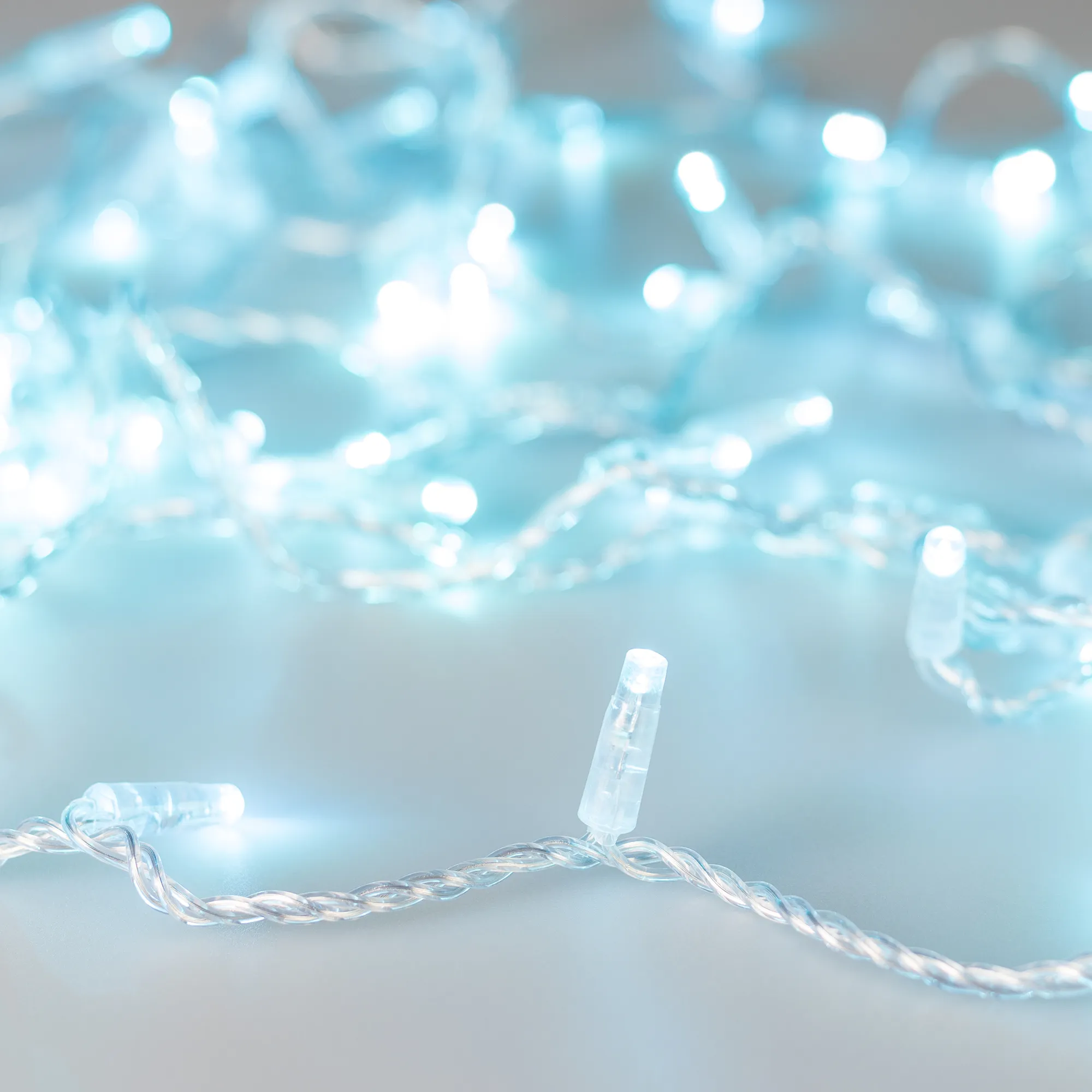 Светодиодная гирлянда ARD-STRING-CLASSIC-10000-CLEAR-100LED-STD Azure (230V, 7W) (Ardecoled, IP65) - изображение товара
