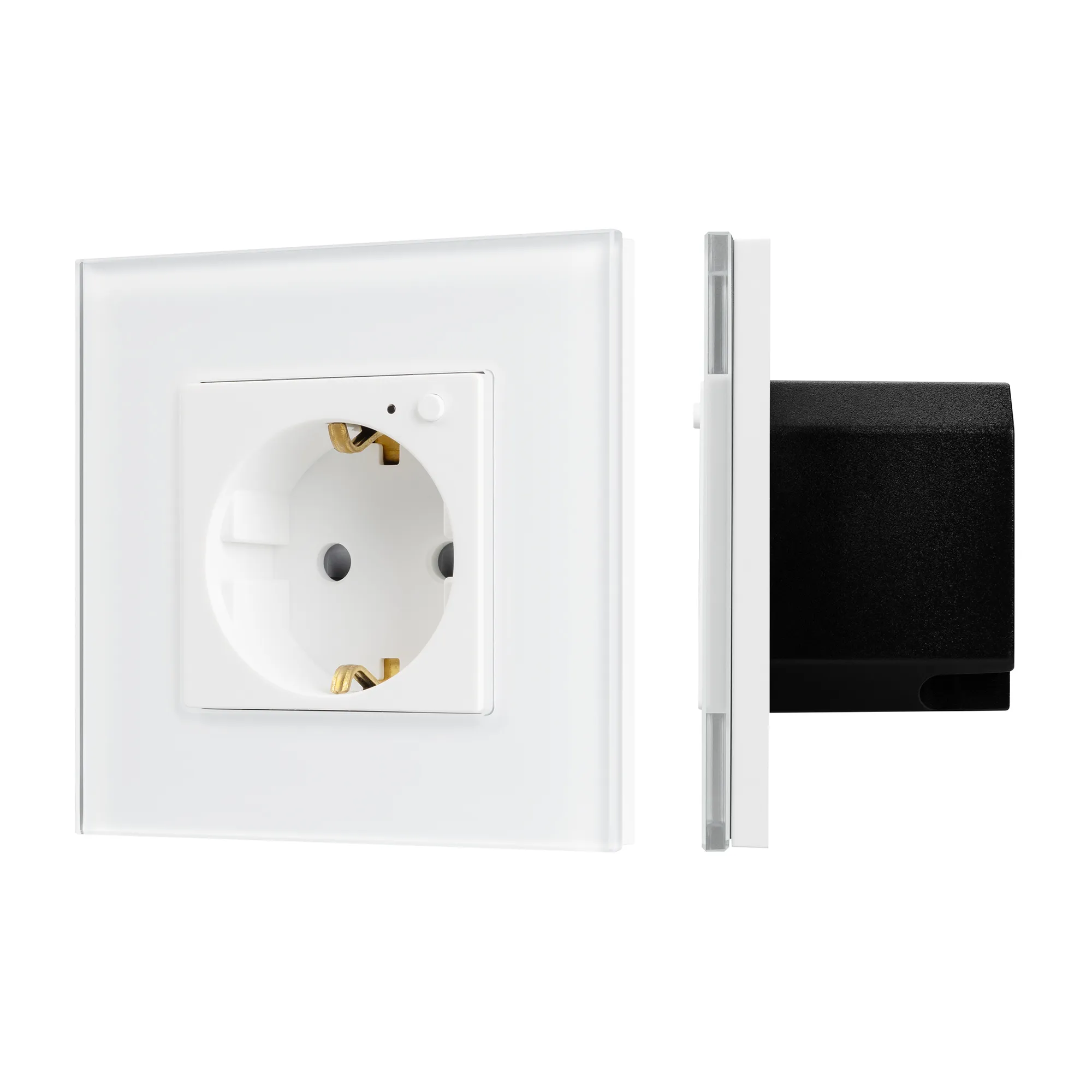 Розетка электрическая с Zigbee управлением SCT-OMALI-EUZB1-PL-WH (240V, 16A, Zigbee) (Arlight, -) - изображение товара