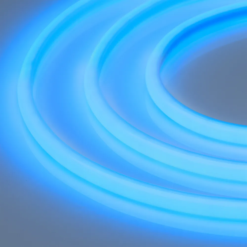 Лента светодиодная RTW-5000PWT 24V Blue 13mm (2835, 180 LED/m, High Temp) (Arlight, 14.4 Вт/м, IP68) - изображение товара