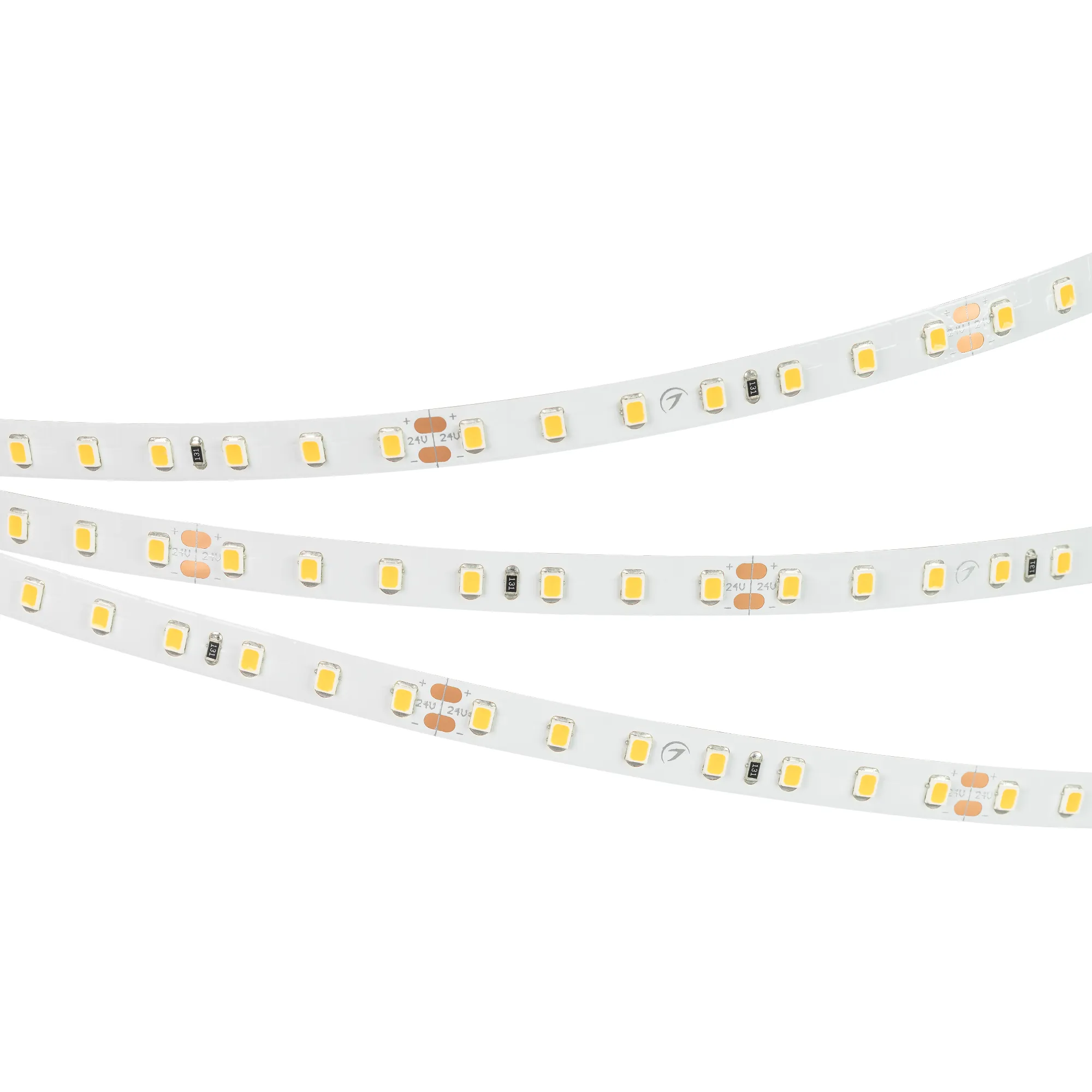 Лента светодиодная RT 2-5000 24V Cool 8K 1.6x (2835, 490 LED, PRO) (Arlight, 10 Вт/м, IP20) - изображение товара