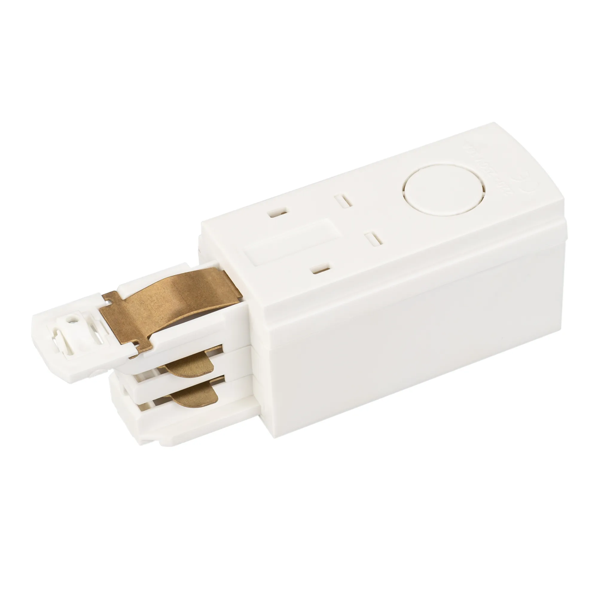 Коннектор питания LGD-4TR-CON-POWER-R-WH (D) (Arlight, IP20 Пластик, 3 года) - изображение товара