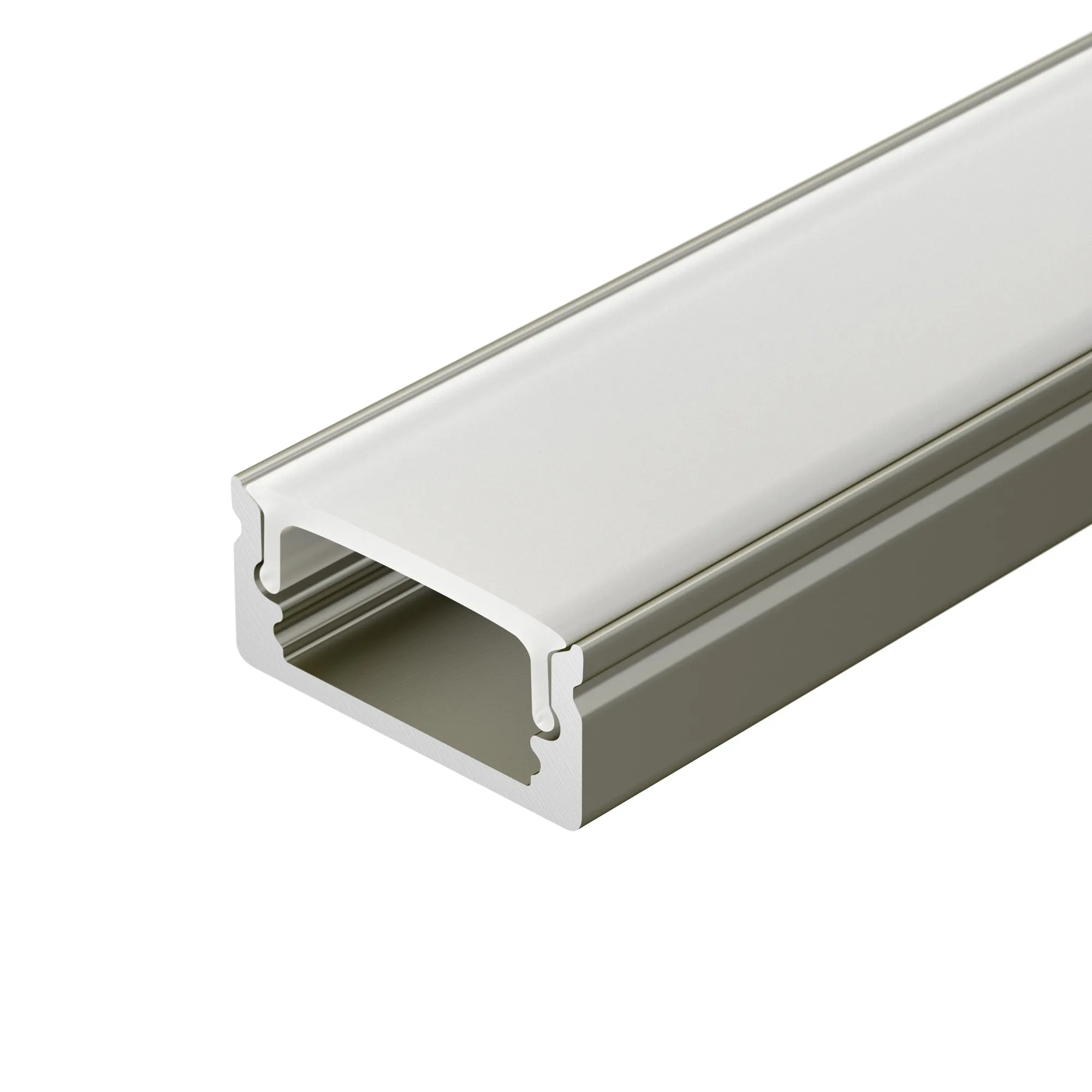 Профиль LINE-1708-2000 ANOD OLIVE GREY (Arlight, Алюминий) - изображение товара