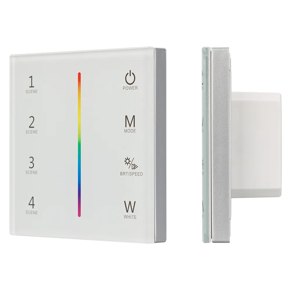 Панель Sens SMART-P22-RGBW White (12-24V, 4x3A, 2.4G) (Arlight, IP20 Пластик, 5 лет) - изображение товара