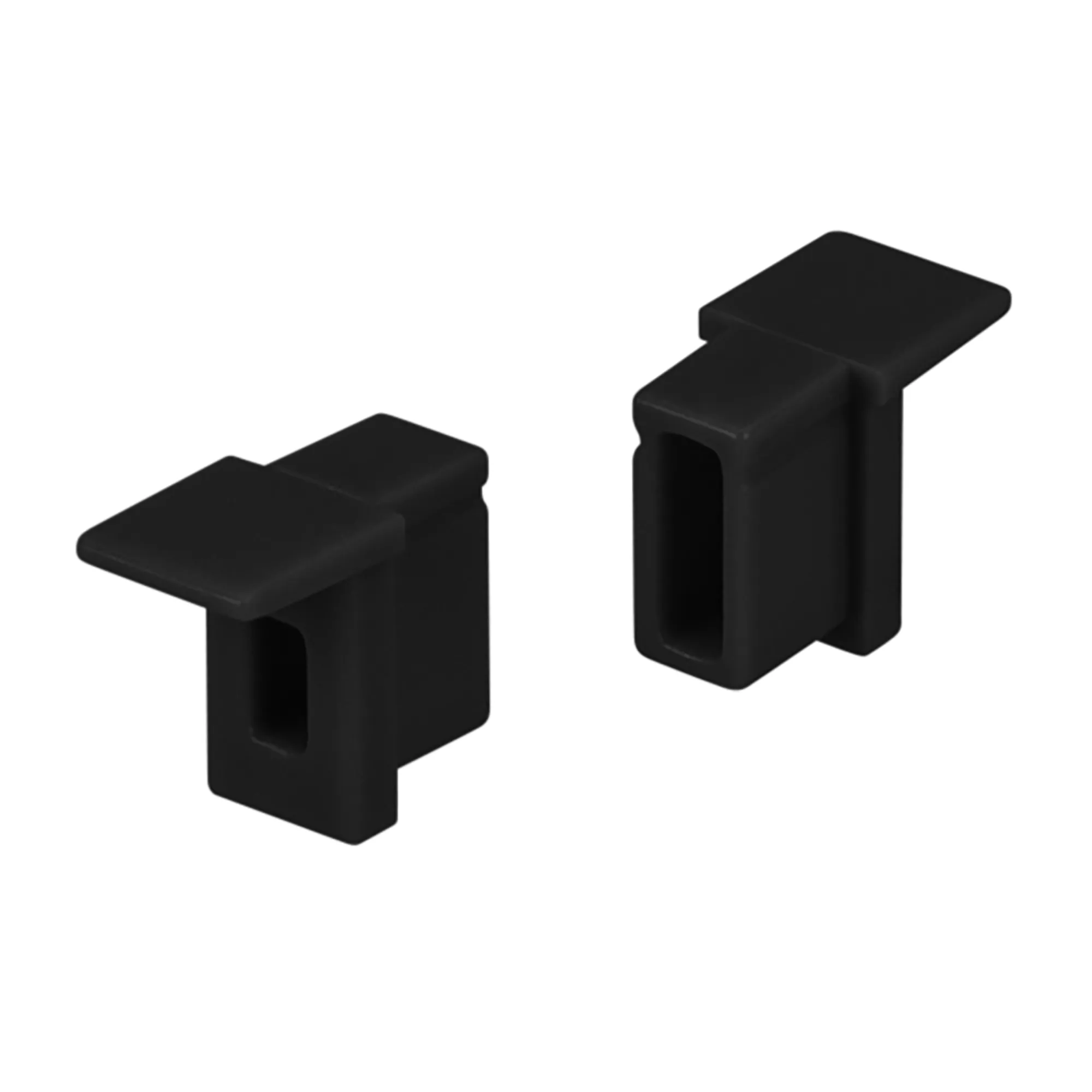Заглушка SL-MINI-6-H9 BLACK c отверстием (Arlight, Пластик) - изображение товара