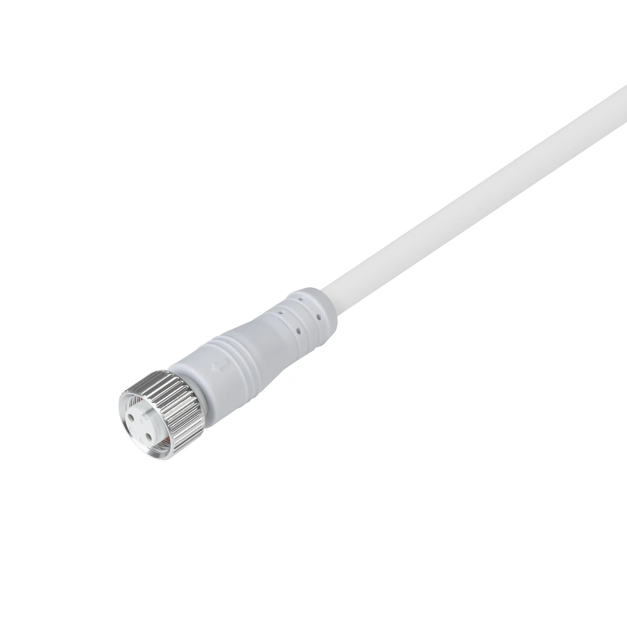 Коннектор питания ARL-WAVE-1615-CON-POWER-FEMALE-2PIN-WHT (Arlight, IP67 Пластик, 3 года) - изображение товара