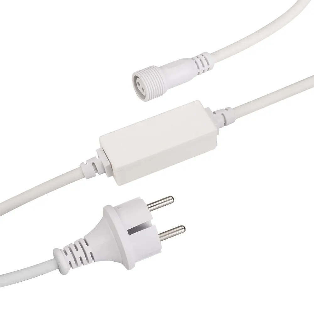 Шнур питания ARD-CLASSIC-FLASH-1.5M White (230V, 1.6A) (Ardecoled, Закрытый) - изображение товара