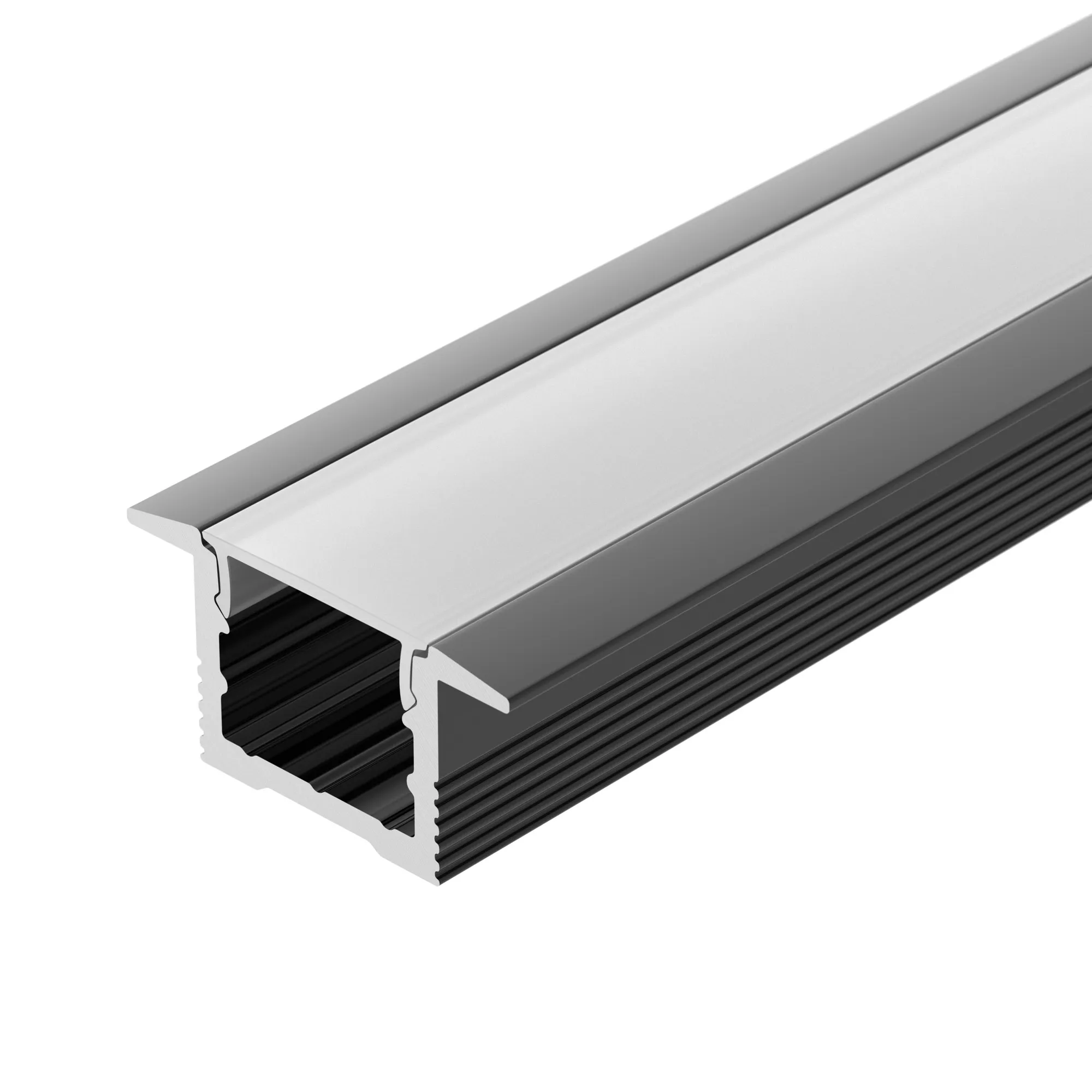 Профиль SL-SLIM-H13M-F25-2000 BLACK (Arlight, Алюминий) - изображение товара