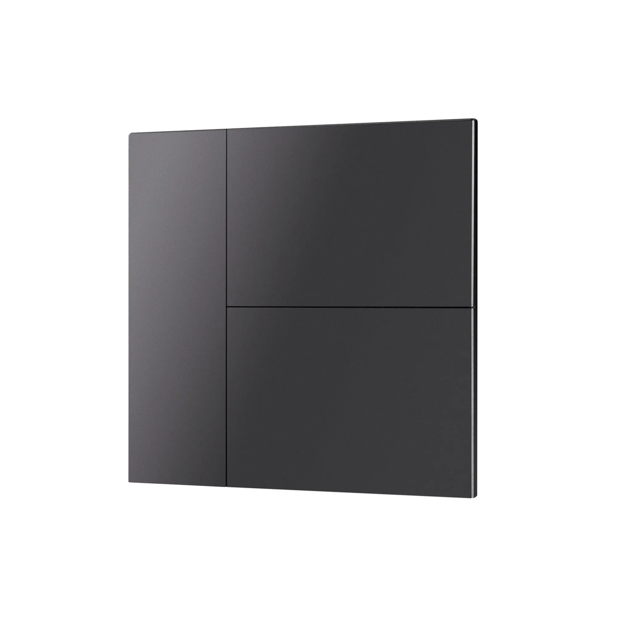 INTELLIGENT ARLIGHT Накладка панели KNX-23-3G-SUF Dark Grey (Backlightless) (IARL, IP20 Металл, 2 года) - изображение товара