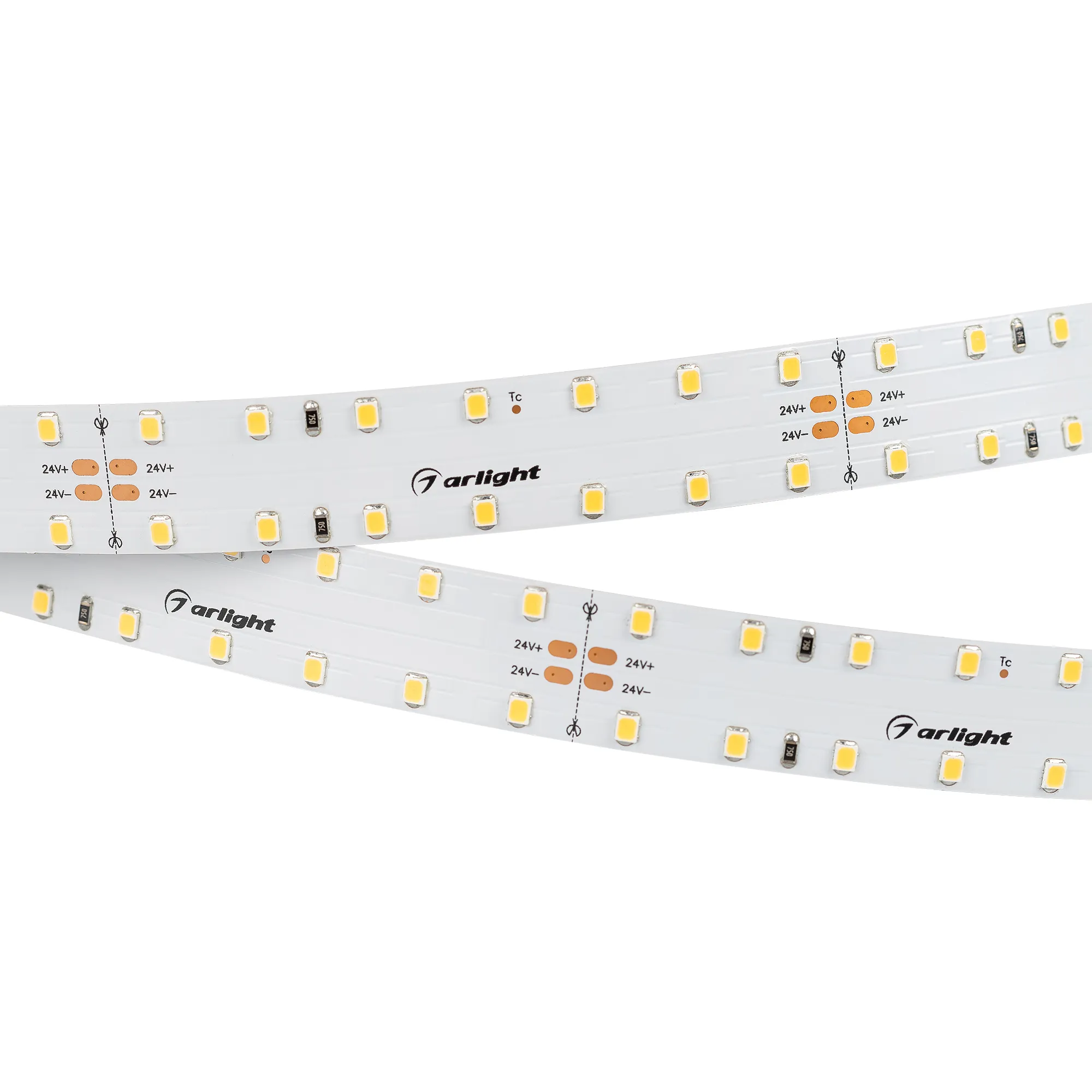 Лента светодиодная RT 2-4700 24V Day4000 20mm (2835, 140 LED/m, LUX) (Arlight, 21.6 Вт/м, IP20)
