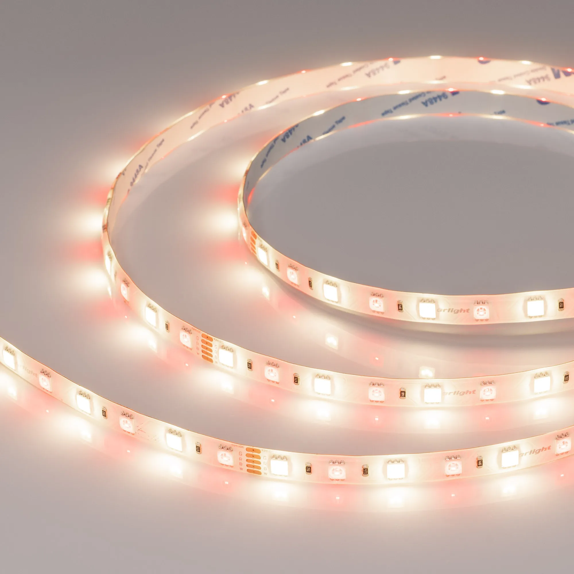 Лента светодиодная RTW-SE-B60-10mm 24V RGBW-Day (14.4 W/m, IP65, 5060, 5m) (Arlight, Открытый) - изображение товара