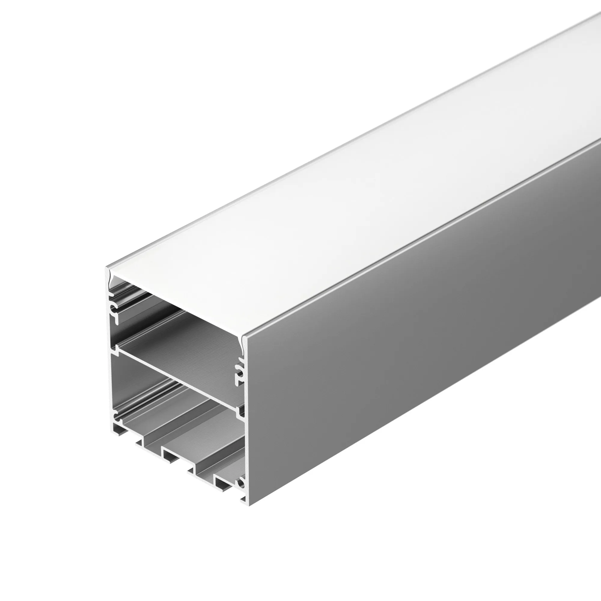 Профиль LINE-S-5050-2500 ANOD (Arlight, Алюминий) - изображение товара