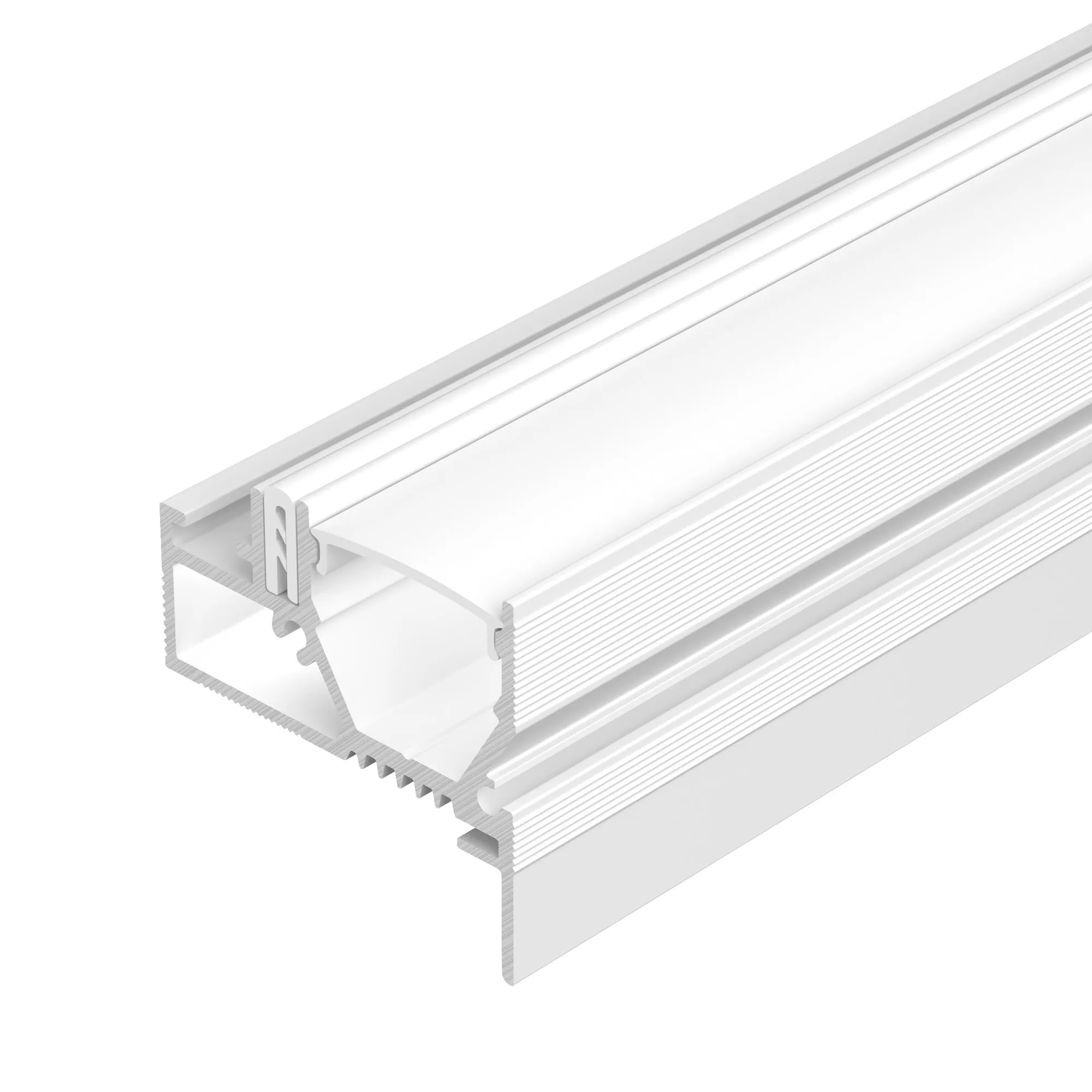 Профиль STRETCH-20-WALL-D-SIDE-2000 WHITE (Arlight, Алюминий) - изображение товара