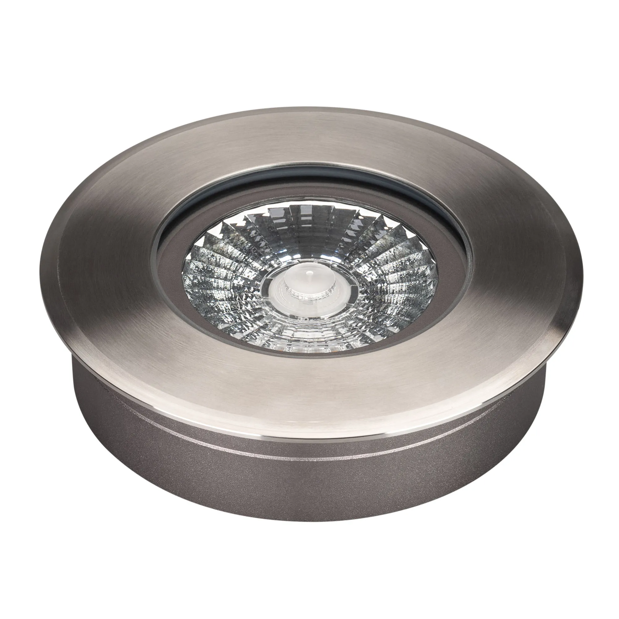 Светильник ART-GROUND-SLIM-R150-12W Warm3000 (SL, 35 deg, 24V) (Arlight, IP67 Металл, 3 года) - изображение товара