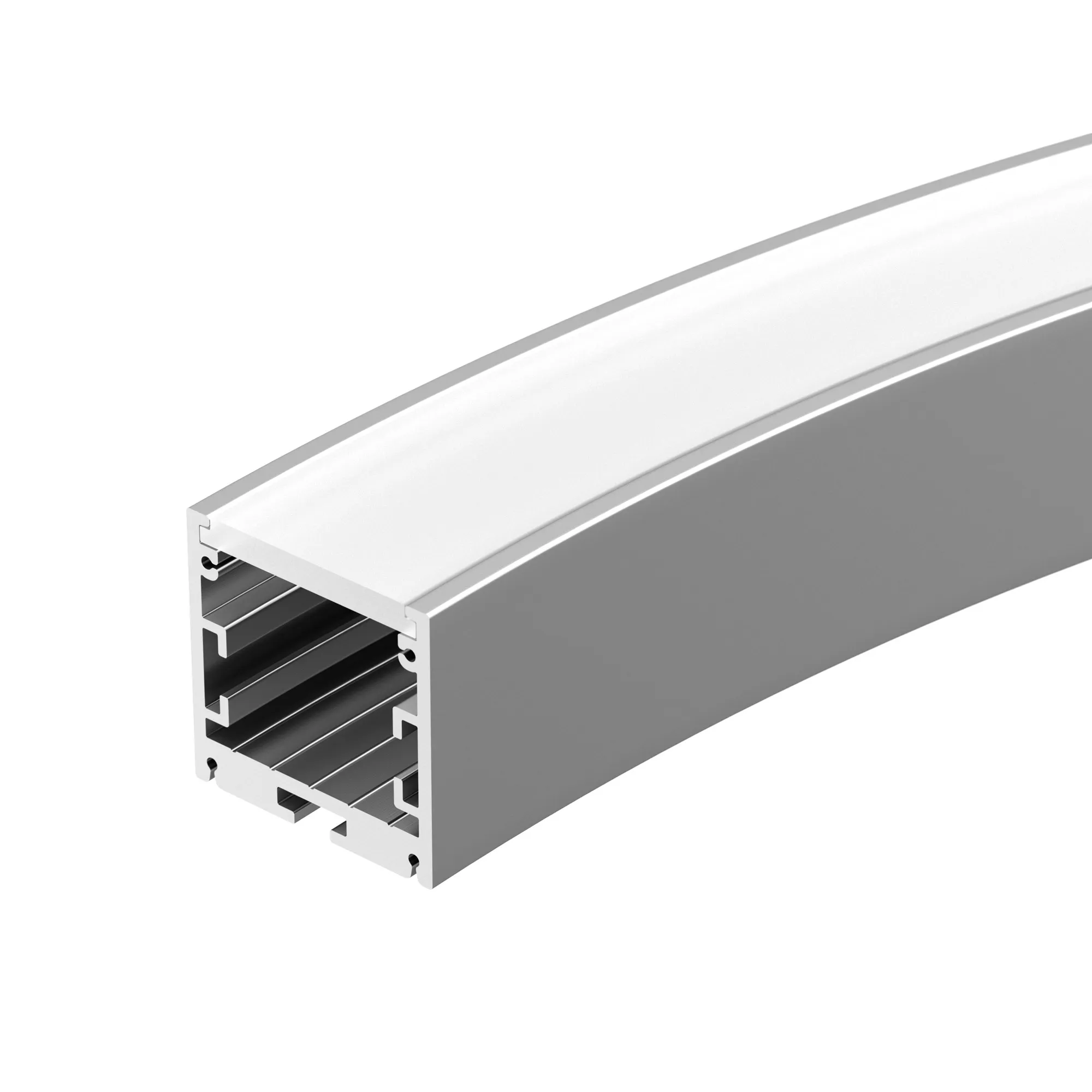 Профиль SL-ARC-3535-D800-A45 SILVER (320мм, дуга 1 из 8) (Arlight, Алюминий) - изображение товара