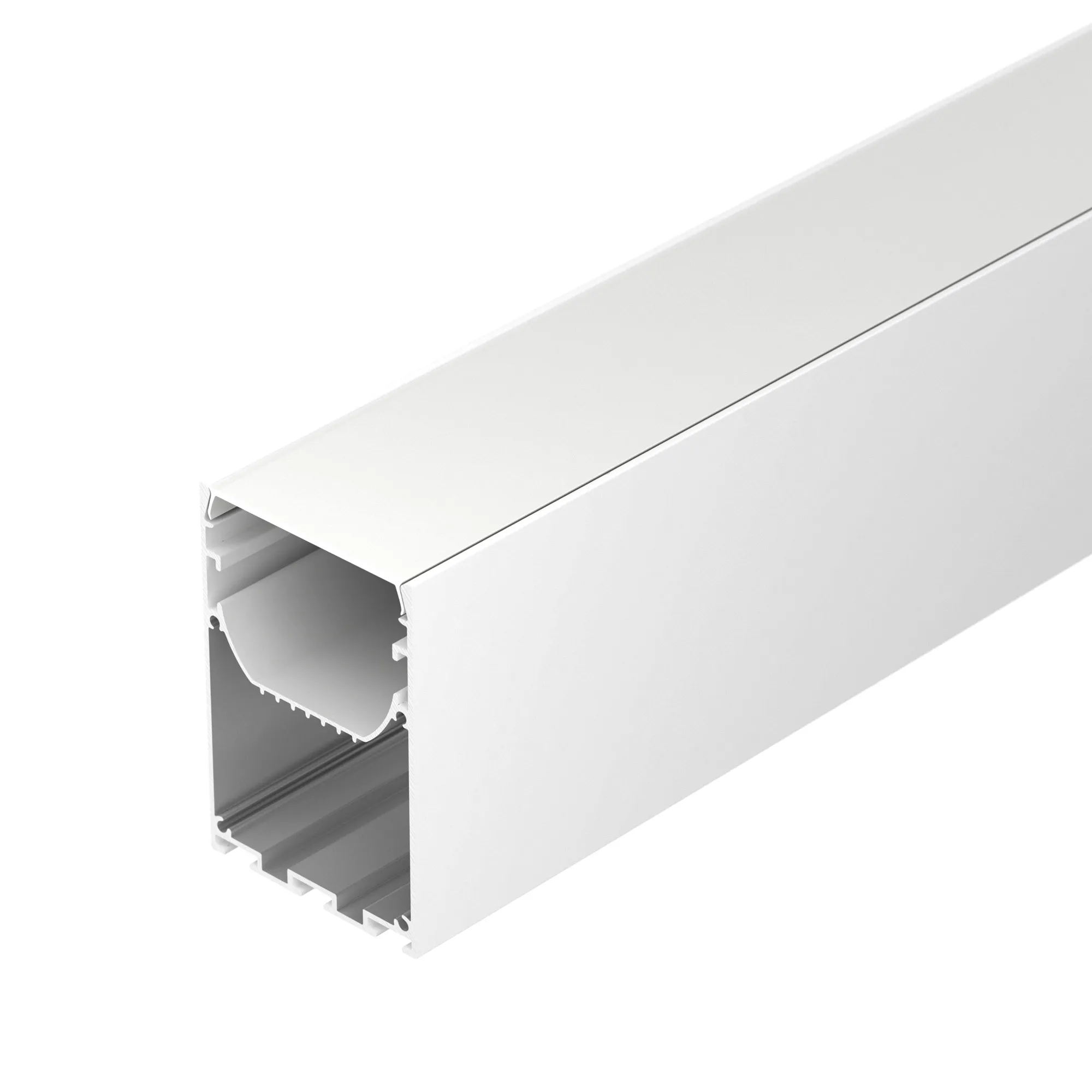 Профиль LINE-S-5075-3000 WHITE (Arlight, Алюминий) - изображение товара