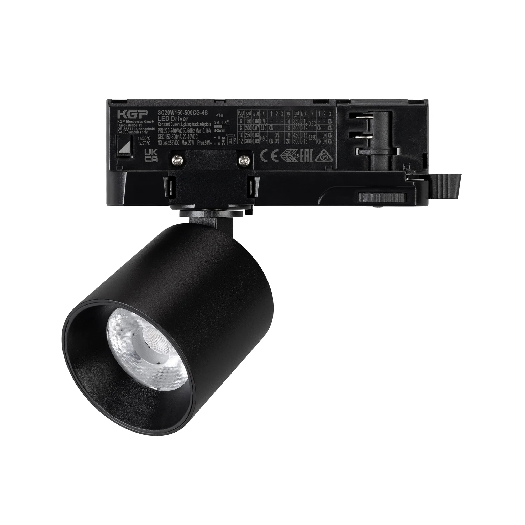 Светильник LGD-DYKE-4TR-R60-8W Day4000 (BK, 38 deg, 230V, DALI) (Arlight, IP20 Металл, 5 лет)