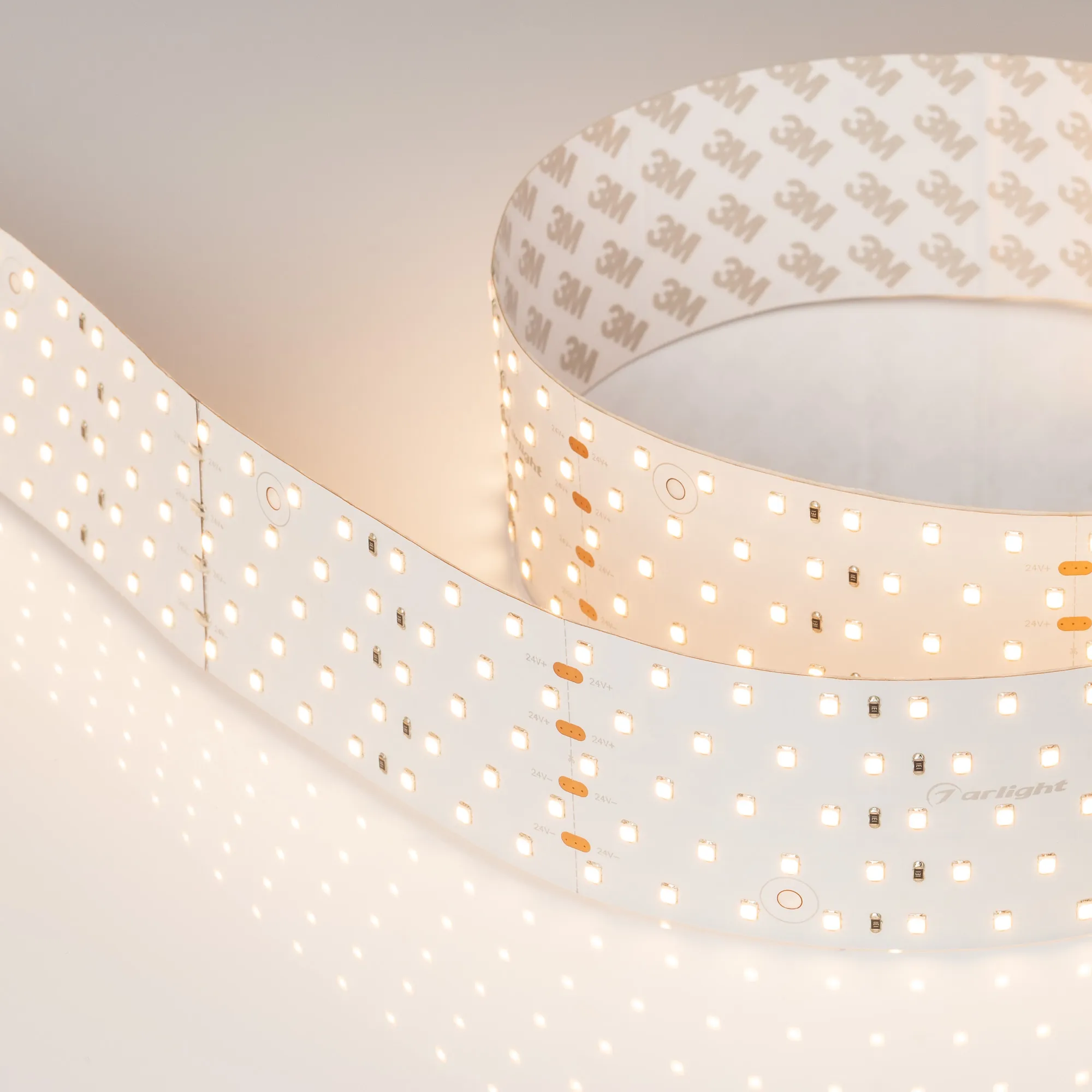 Лента светодиодная RT 2-2500 24V Warm2700 5x2 (2835, 875 LED, CRI98) (Arlight, 36 Вт/м, IP20) - изображение товара