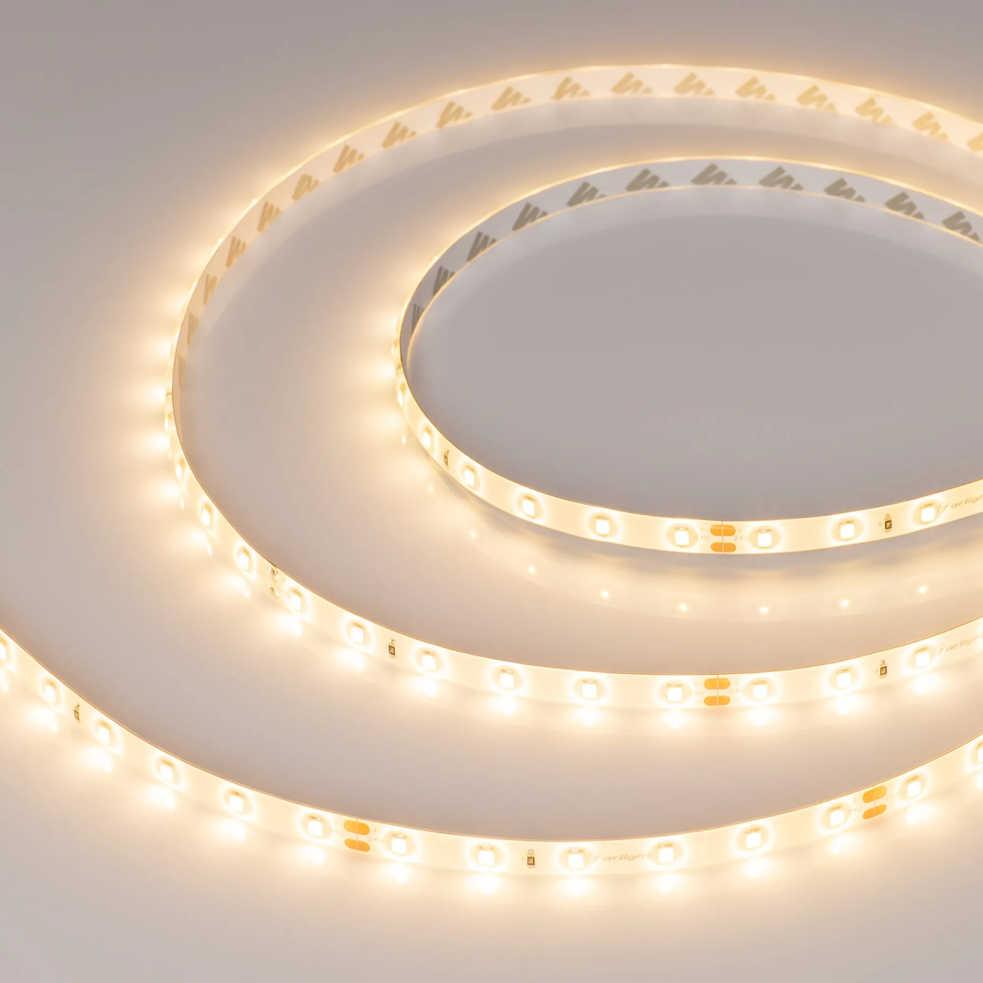 Лента герметичная RTW-SE-A60-8mm 24V Warm2700 (4.8 W/m, IP65, 2835, 5m) (Arlight, -) - изображение товара