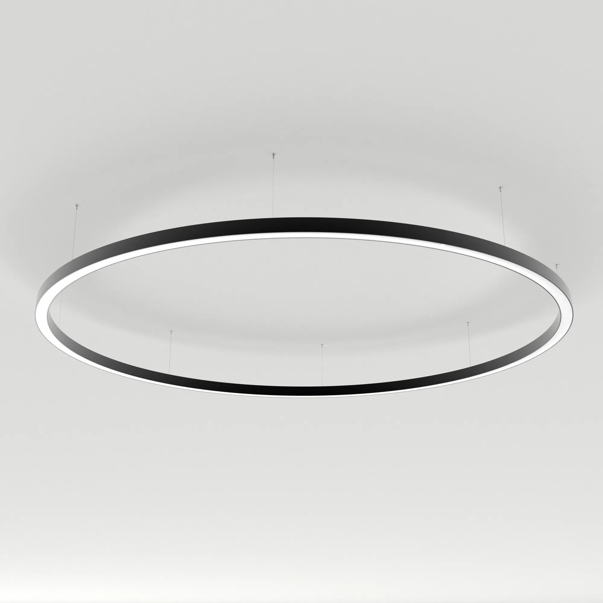Светильник SP-LINE-HANG-ARC-O3535-D1500-124W Warm3000 (BLACK, 230V) (Arlight, Металл) - изображение товара