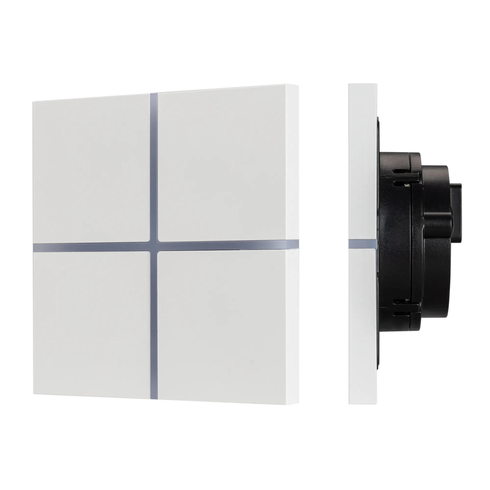 INTELLIGENT ARLIGHT Сенсорная панель KNX-304-13-IN White (BUS, Frameless) (IARL, IP20 Металл, 2 года) - изображение товара