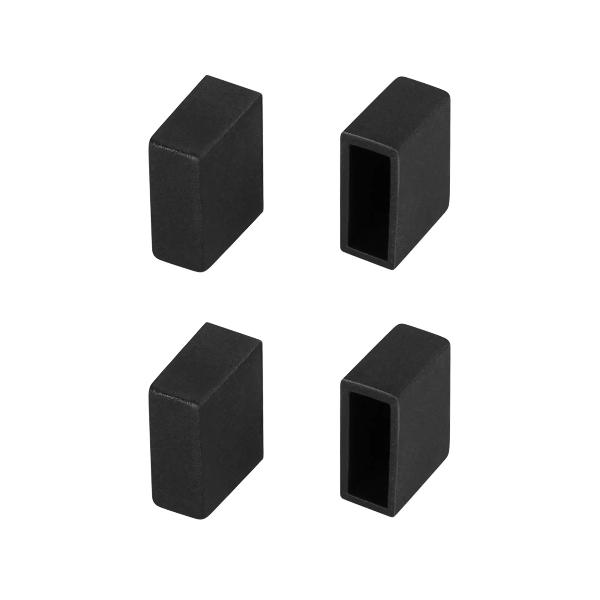 Заглушка WPH-FLEX-0612-SIDE BLACK глухая (Arlight, Силикон) - изображение товара