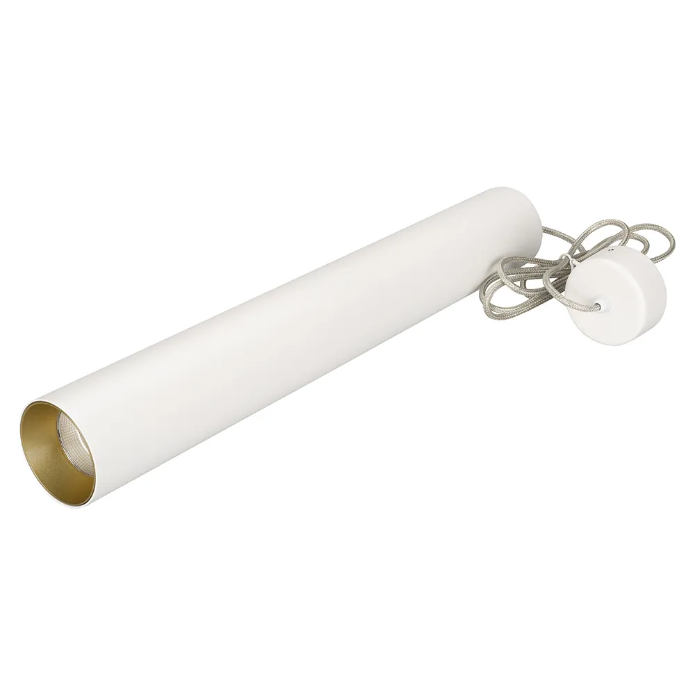 Светильник SP-POLO-HANG-LONG450-R65-8W Day4000 (WH-GD, 40 deg) (Arlight, IP20 Металл, 3 года)