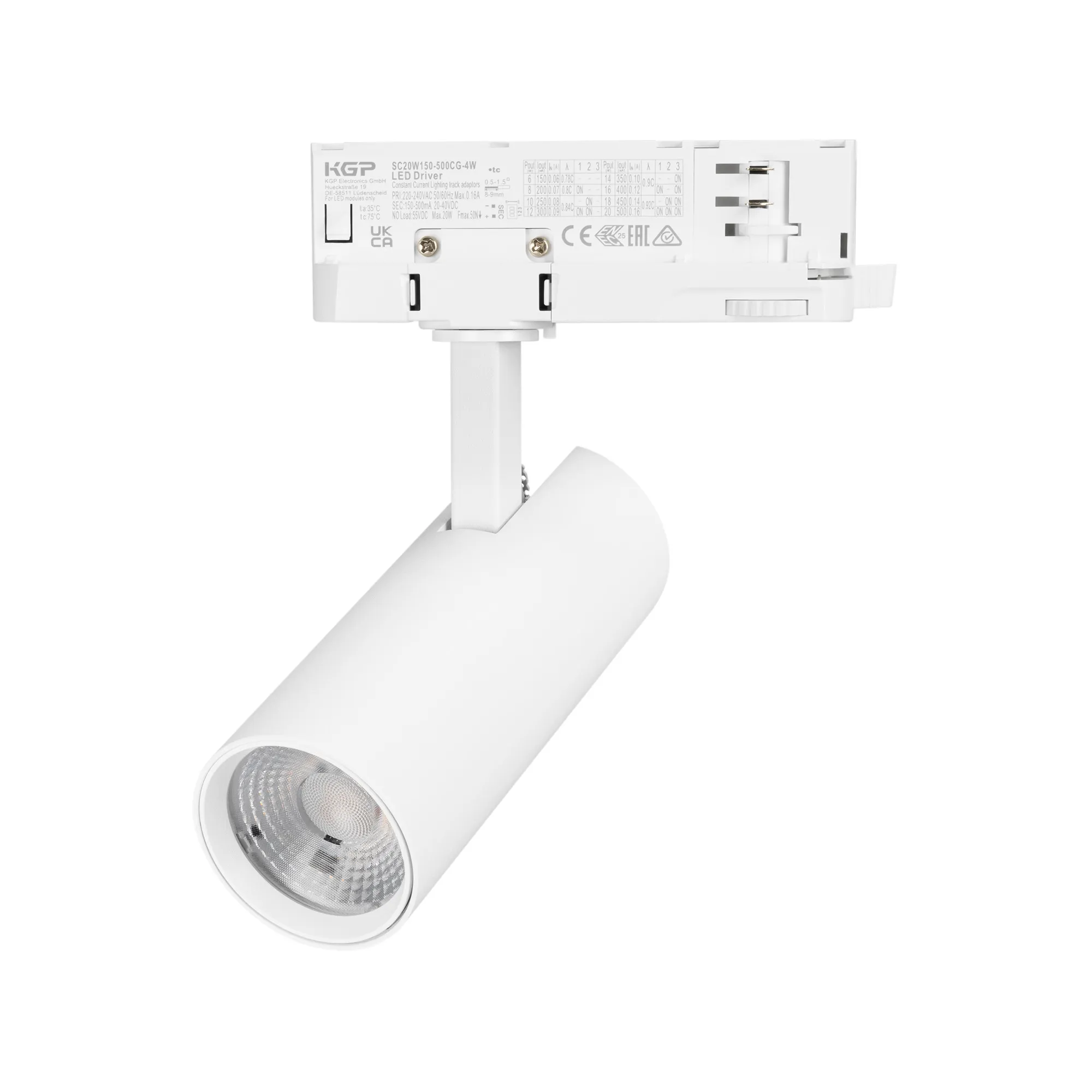 Светильник LGD-GERA-4TR-R55-10W Day4000 (WH, 55 deg, 230V) (Arlight, IP20 Металл, 5 лет) - изображение товара