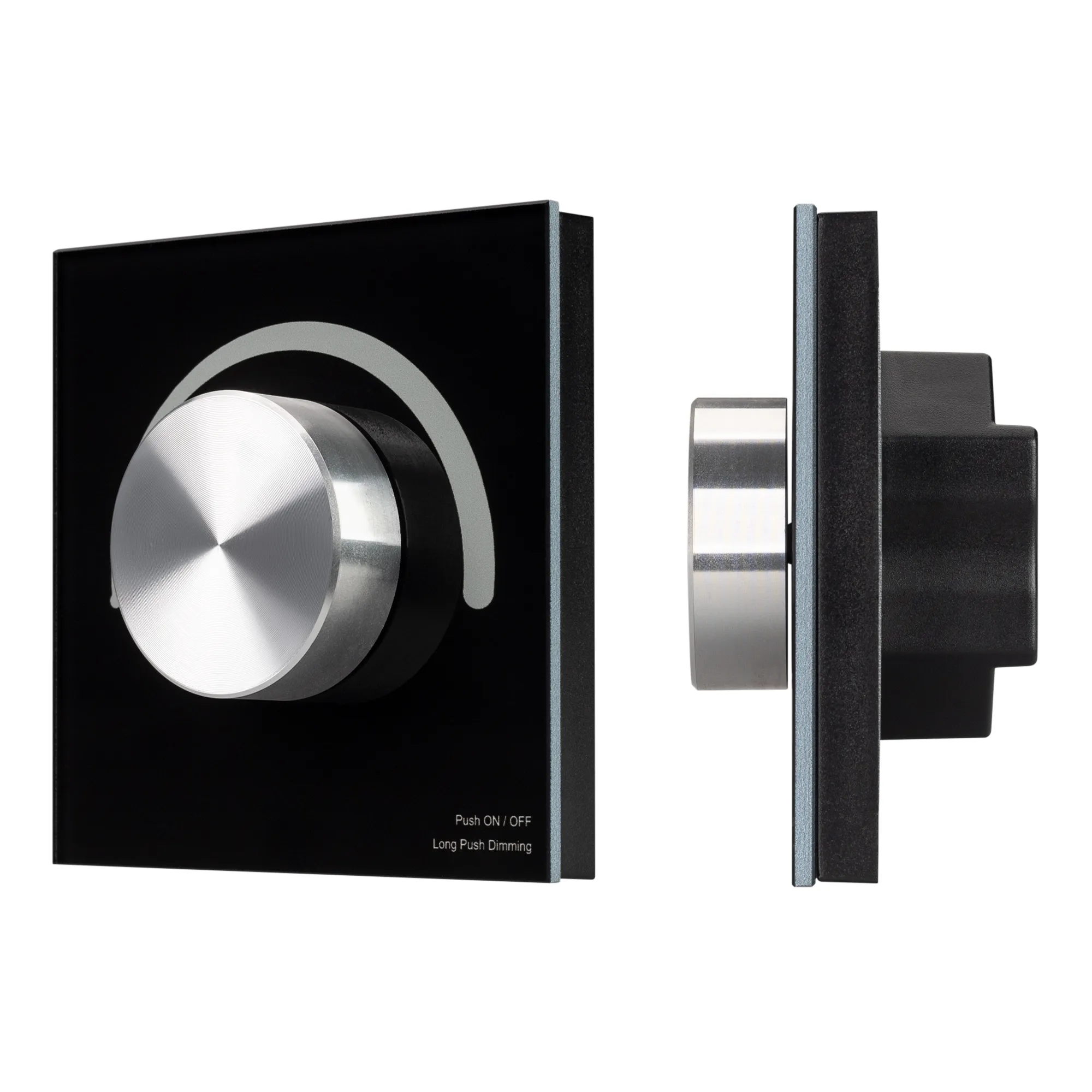 INTELLIGENT ARLIGHT Роторная панель SMART-1-10V-301-31-DIM-IN Black (24-48V, 2.4G) (IARL, IP20 Пластик, 5 лет) - изображение товара