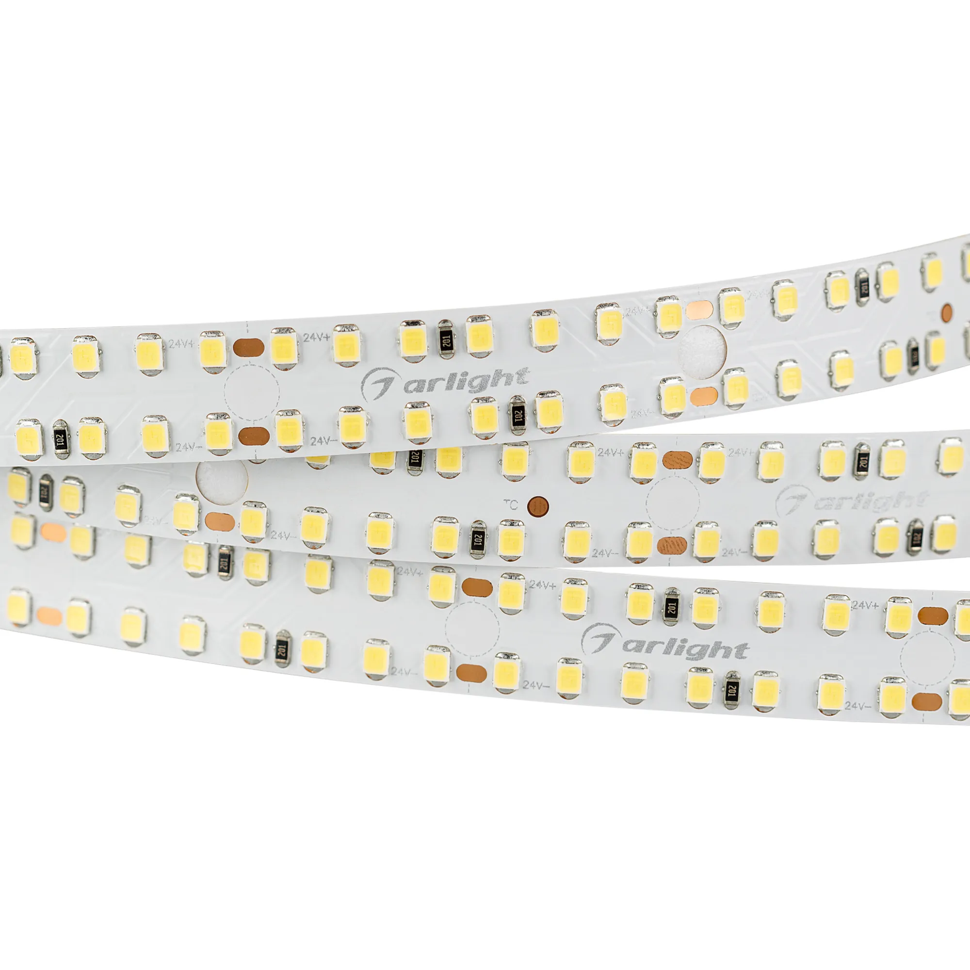 Лента светодиодная S2-2500 24V Day 4000K 15mm (2835, 280 LED/m, LUX) (Arlight, 20 Вт/м, IP20)